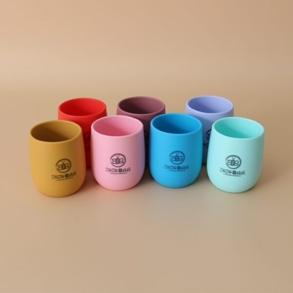 Silicone Tiny Drinking Cup with Easy Grip For Baby
