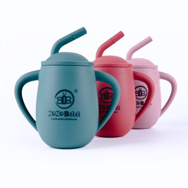 Baby Sippy Drinking Cup With Straw | Straw Cup | Sipper Straw Cup | 120 ML