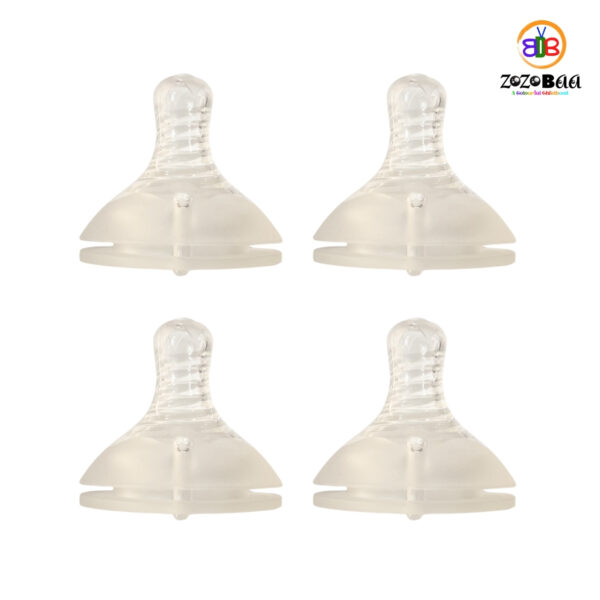 Wide Neck Nipple for All Kinds of Wide Mouth Feeding Bottles/Steel Feeders