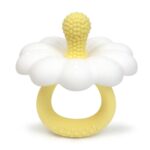 Silicone Baby Flower Teether for 0-24 Months, BPA-Free Food Grade Silicone Teething Toy