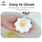 Silicone Baby Flower Teether for 0-24 Months, BPA-Free Food Grade Silicone Teething Toy - Image 8
